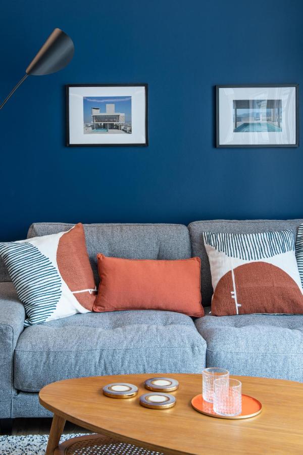 New - Appt Style Le Corbusier Avec Balcon - 8 Pers Apartment ปารีส ภายนอก รูปภาพ